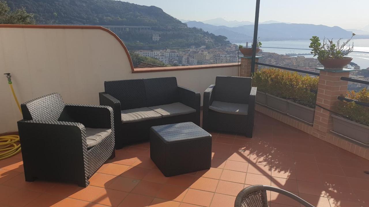 Villa Casa Gabriella - Amalfi Coast - Free Parking - Full Sea View à Vietri Extérieur photo